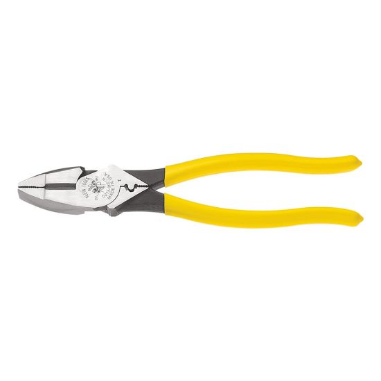 Picture of NE-Type Side Cutter Pliers, 9 1/4 in Length, 25/32 in Cut, Plastic-Dipped Handle