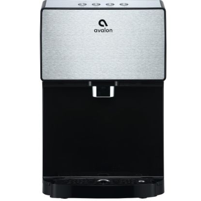 Picture of Avalon A13 Hot/Cold Countertop Bottleless Water Cooler, 19inH x 12inW x 14.75inD, Stainless Steel