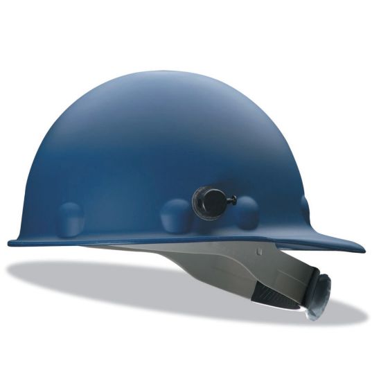 Picture of Honeywell Fibre-Metal Roughneck P2 High-Heat Protective Cap, SuperEight Ratchet With Quick-Lok, Blue