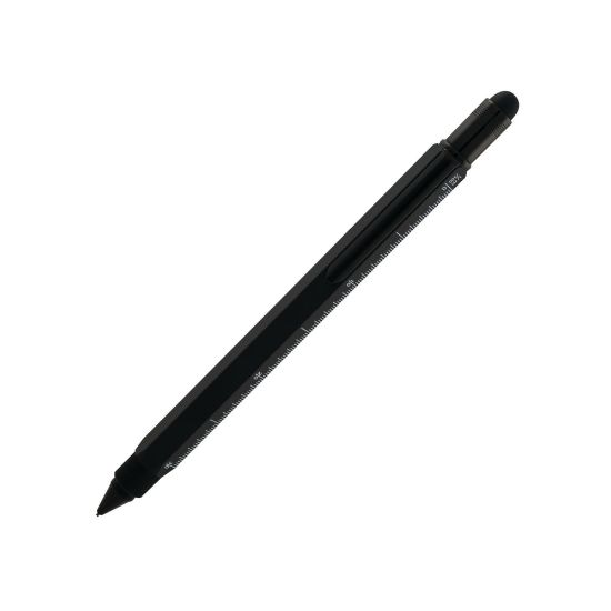 Picture of Monteverde One Touch Tool Pencil, 0.9 mm, #2 Soft, Black Barrel, Black Lead