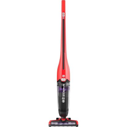 Picture of Dirt Devil Power Swerve Pet Cordless Stick Vacuum - 16.91 fl oz - Bagless - Brushroll, Nozzle, Filter - 10in Cleaning Width - Carpet, Hard Floor - Pet Hair Cleaning - Battery - Battery Rechargeable - 16 V DC - Black