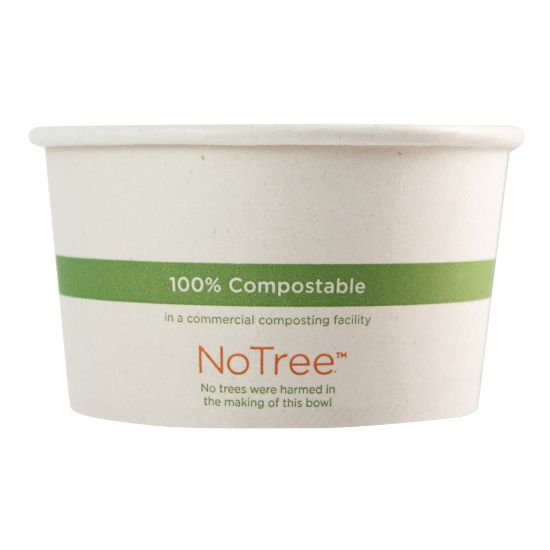 Picture of World Centric Paper Bowls, 12 Oz, Natural, Carton Of 500 Bowls