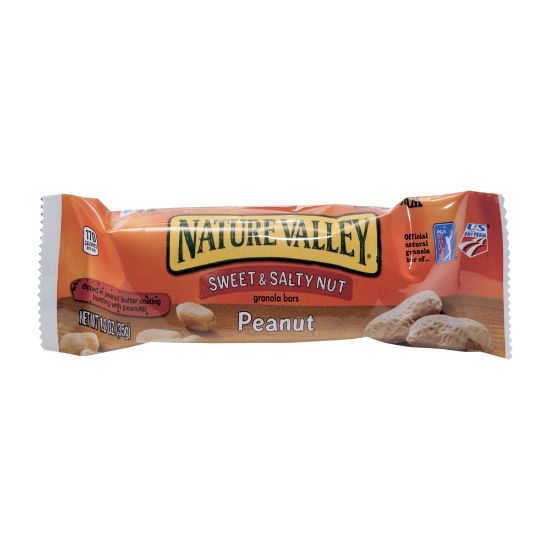 Picture of Nature Valley Sweet & Salty Nut Granola Bars, Peanut Butter, 1.2 Oz, Box Of 16