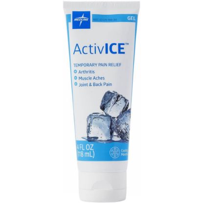 Picture of CURAD Medline ActivICE Topical Pain Reliever, Gel, 4 Oz