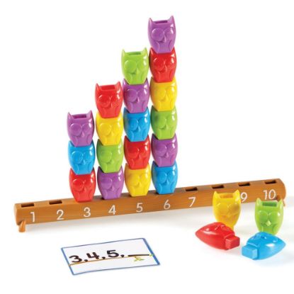 Picture of Learning Resources 1 - 10 Counting Owls Activity Set, Assorted Colors, Pre-K To Grade 2