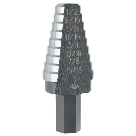 Picture of High Speed Steel Fractional Self-Starting, 3/16 in to 7/8 in, 12 Steps