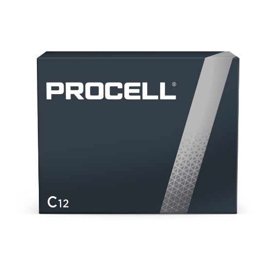 Picture of Procell PC-1400 Alkaline General Purpose C Batteries, Pack Of 12