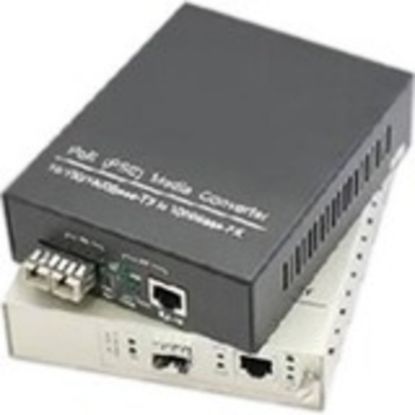 Picture of AddOn 100Mbs 1 RJ-45 to 1 SFP Media Converter - Fiber media converter - 100Mb LAN - 10Base-T, 100Base-TX, 100Base-X - RJ-45 / SFP (mini-GBIC) - for P/N: CWDM-SFP-1430-40-I-AO, CWDM-SFP-1570-40-I-AO