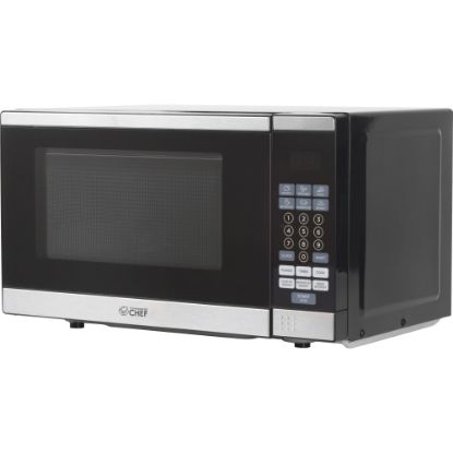 Picture of Commercial Chef Microwave Oven, 0.7 Cu. Ft., Silver