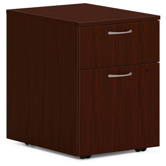 Picture of HON Mod HLPLPMBF Pedestal - 15in x 20in20in - 2 x Box, File Drawer(s) - Finish: Traditional Mahogany