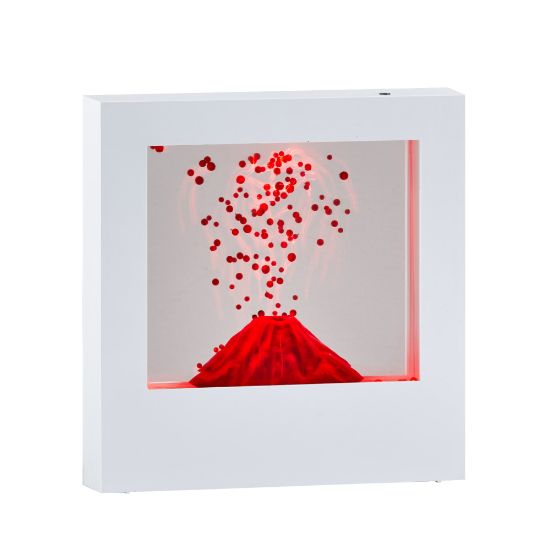 Picture of Adesso Simplee Volcano Light Box, 9inH, White