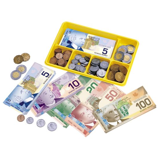 Picture of Learning Resources Canadian Currency X-Change Activity Set, Multicolor