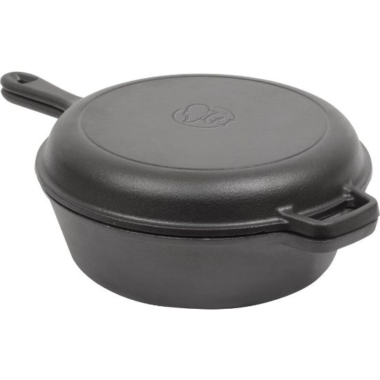 Picture of Commercial Chef 3-Quart Cast Iron Dutch Oven, Black