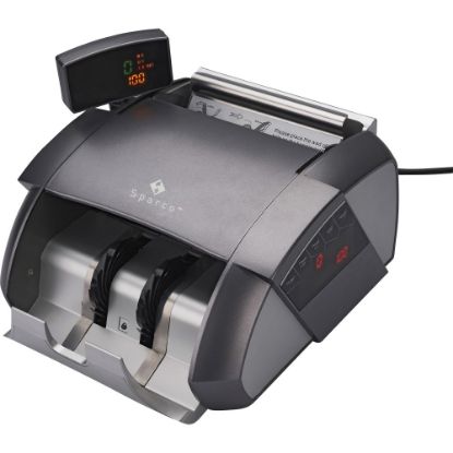 Picture of Sparco Automatic Bill Counter with Digital Display - Counts 1100 bills/min - White