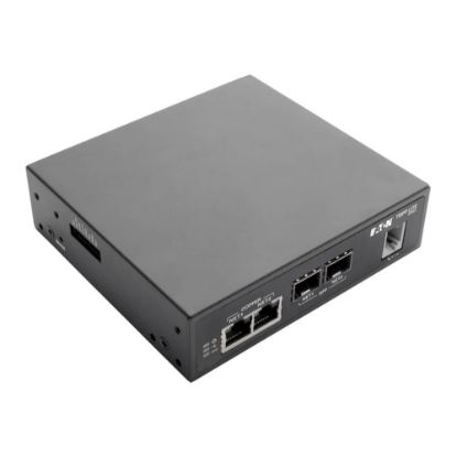 Picture of Tripp Lite 8-Port Console Server with Built-In Modem Dual GbE NIC 4Gb Flash and Dual SFP - Twisted Pair - 4 x Network (RJ-45) - 4 x USB - 8 x Serial Port - Network (RJ-11) - 1000Base-X - Gigabit Ethernet - Management Port - Rack-mountable, Desktop