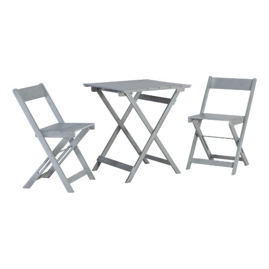 Picture of Linon 3-Piece Dixon Bistro Set, Gray