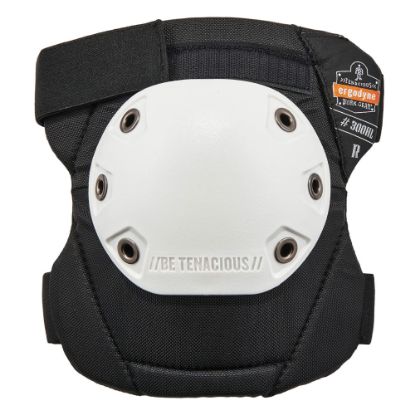 Picture of Ergodyne ProFlex 300HL Standard Knee Pads, With Hook-And-Loop Closure, White