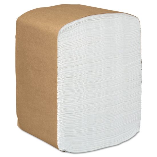 Picture of Scott Full-Fold 1-Ply Dispenser Napkins, 12in x 17in, White, 250 Napkins Per Pack, Carton Of 24 Packs