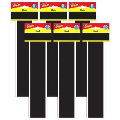 Picture of TREND Bolder Borders, 2-3/4in x 35-3/4ft, Black, Pack Of 6 Borders