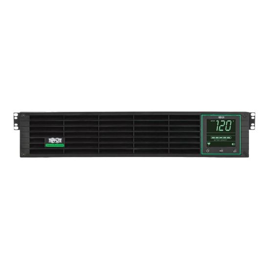 Picture of Tripp Lite SmartPro UPS, Lithium Battery Backup - 120V 3kVA Line Interactive, 2U, Sine Wave, LCD - UPS (rack-mountable) - AC 120 V - 2250 Watt - 3000 VA - 1-phase - lithium - RS-232, USB - output connectors: 9 - 2U - 19in