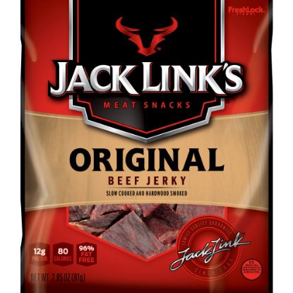 Picture of Jack Links Beef Jerky, Original, 2.85 Oz