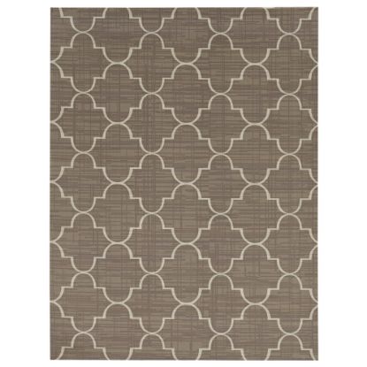 Picture of Foss Floors Area Rug, 6ftH x 8ftW, Roman, Taupe/White