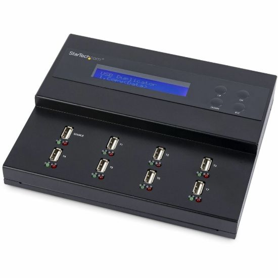 Picture of StarTech.com 1:7 Standalone USB Duplicator and Eraser - for USB Flash Drives - Flash Drive Duplicator - USB Copier - USB Thumb Drive Duplicator