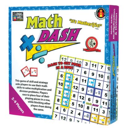 Picture of Edupress Math Dash Game: Multiplication & Division, Grades 4-12