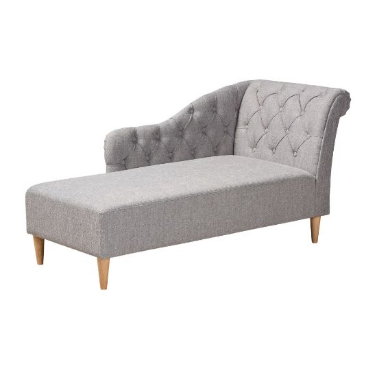 Picture of Baxton Studio 9700 Chaise Lounge, Gray