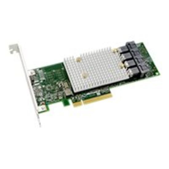 Picture of Microchip Adaptec SmartHBA 2100 16i - Storage controller (RAID) - 16 Channel - SATA 6Gb/s / SAS 12Gb/s low profile - 12 Gbit/s - RAID 0, 1, 5, 10 - PCIe 3.0 x8