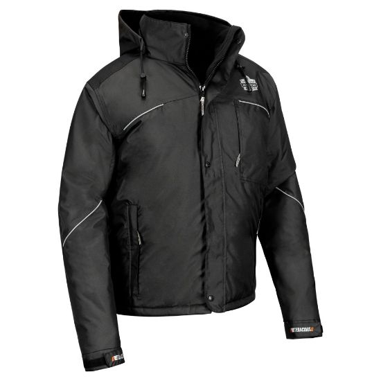 Picture of Ergodyne N-Ferno 6467 Winter Work Jacket, 3XL, Black