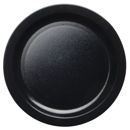 Picture of Cambro Camwear Round Dinnerware Plates, 9in, Black, Set Of 48 Plates