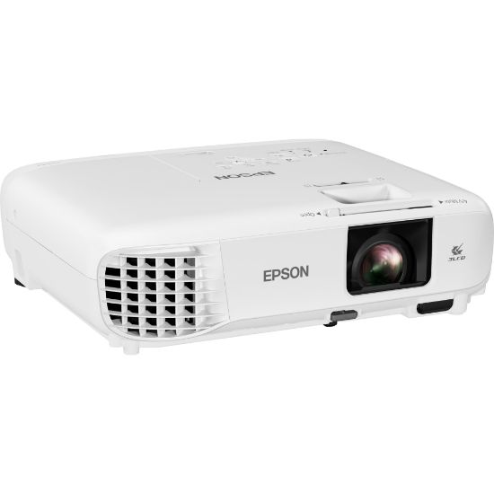 Picture of Epson PowerLite X49 LCD Projector - 4:3 - Ceiling Mountable - 1024 x 768 - Front, Rear, Ceiling - 6000 Hour Normal Mode - 12000 Hour Economy Mode - XGA - 16,000:1 - 3600 lm - HDMI - USB - Class Room