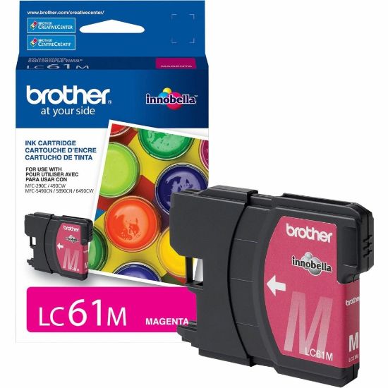 Picture of Brother LC61I Magenta Ink Cartridge, LC61M