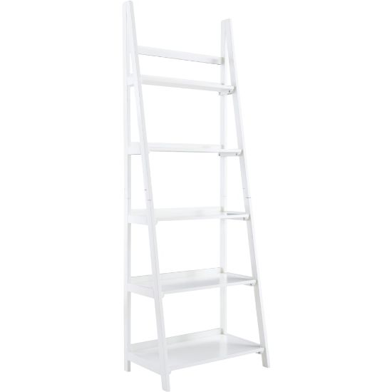 Picture of Linon Liberty 72inH 5-Shelf Bookcase, White