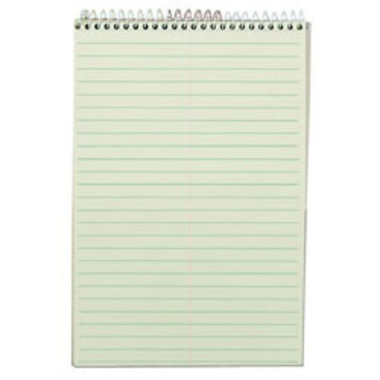 Picture of TOPS Steno Book, 6in x 9in, Gregg Ruled, 80 Sheets, Green