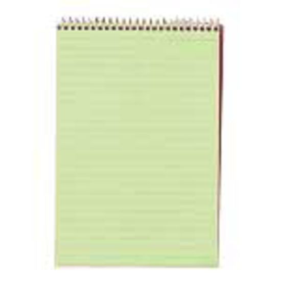 Picture of TOPS Steno Book, 6in x 9in, Pitman Ruled, 80 Sheets, Green