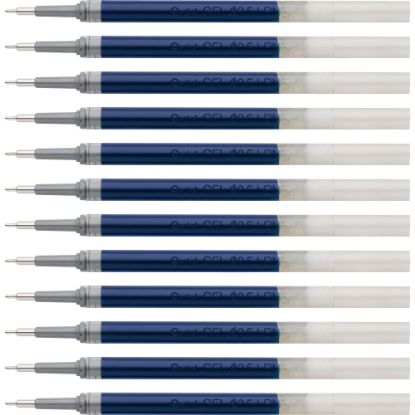 Picture of EnerGel Liquid Gel Pen Refill - 0.50 mm, Fine Point - Blue Ink - Smudge Proof, Smear Proof, Quick-drying Ink, Glob-free, Smooth Writing - 12 / Box