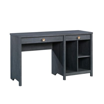 Picture of Sauder Dover Edge 53inW Computer Desk With Open Storage, Denim Oak