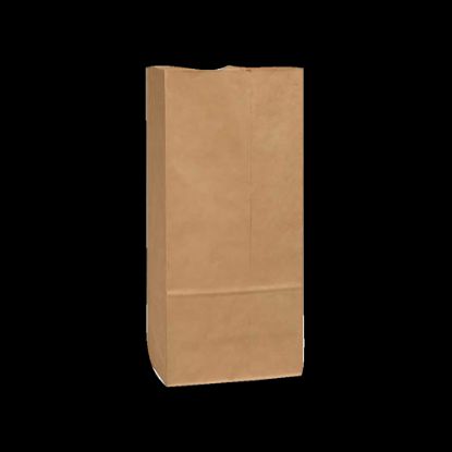 Picture of Duro Bag General Paper Bags, 25#, 18in" x 8.25in x 5.25in, 40 Lb Base Weight, 40% Recycled, Brown Kraft, Bundle Of 500