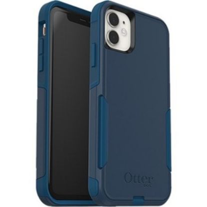 Picture of OtterBox iPhone 11 Commuter Series Case - For Apple iPhone 11 Smartphone - Bespoke Way Blue - Bump Resistant, Dirt Resistant, Drop Resistant, Anti-slip, Dust Resistant, Impact Resistant - Synthetic Rubber, Polycarbonate - Rugged - Retail