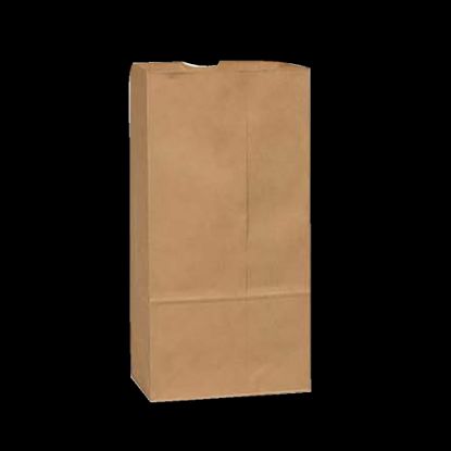 Picture of Duro Bag General Paper Bags, 12#, 13 3/4in x 7 1/16in x 4 1/2in, 40 Lb Base Weight, 40% Recycled, Brown Kraft, Bundle Of 500