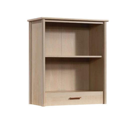 Picture of Sauder Whitaker Point Library Hutch With Drawer, 36-1/4inH x 31-1/2inW x 15-1/2inD, Natural Maple