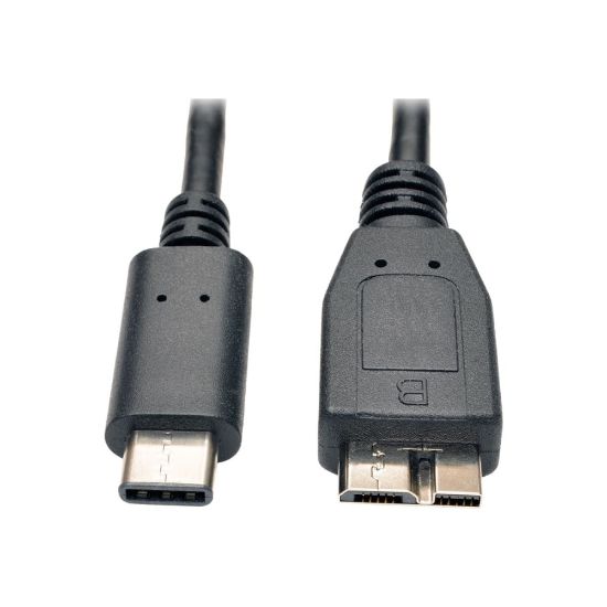 Picture of Tripp Lite USB 3.1 Gen 2 10GBps Cable, 3ft, Black, U426-003-G2