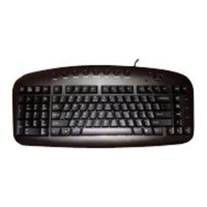 Picture of Ergoguys Left-Handed Ergonomic Keyboard, Black