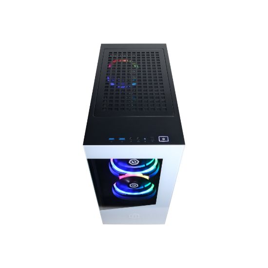 Picture of CyberPowerPC Gamer Xtreme GXi1280V3 - Mid tower - Core i5 10600KF / up to 4.8 GHz - RAM 16 GB - SSD 500 GB - NVMe - GF RTX 3060 - Gigabit Ethernet - 802.11a/b/g/n/ac - Win 10 Home 64-bit - monitor: none - white