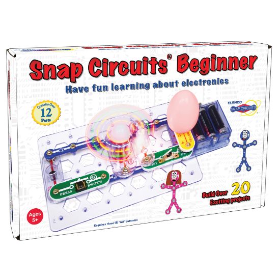 Picture of Elenco Electronics Snap Circuits Beginner Set, Multicolor