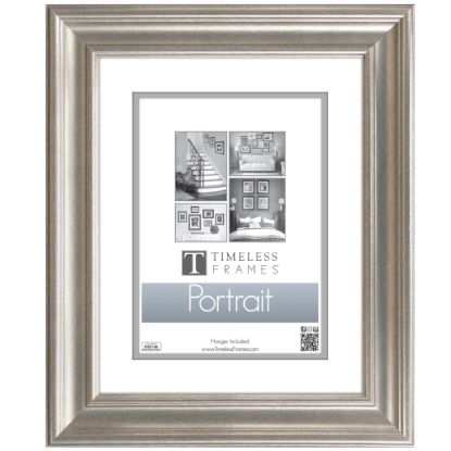 Picture of Timeless Frames Lauren Portrait Frame, 8in x 10in, Silver