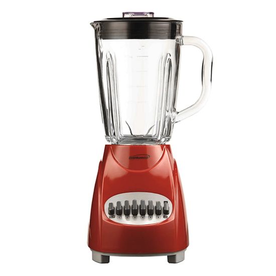 Picture of Brentwood 12-Speed Blender Glass Jar, Red