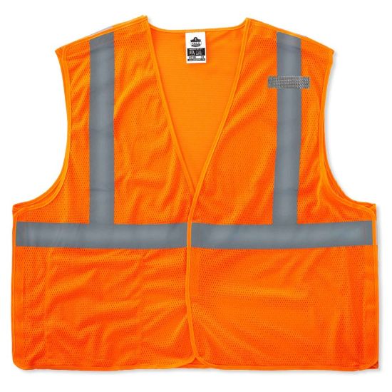 Picture of Ergodyne GloWear Safety Vest, Econo Breakaway, Type-R Class 2, X-Small, Orange, 8215BA